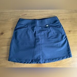 Greg Norman Collection Blue A-Line Mini Skirt Casual